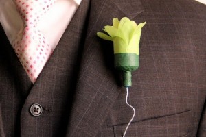 DIY-Party-Popper-Boutonniere
