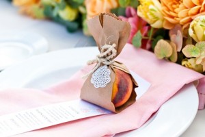 diy-wrapped-peach-favors